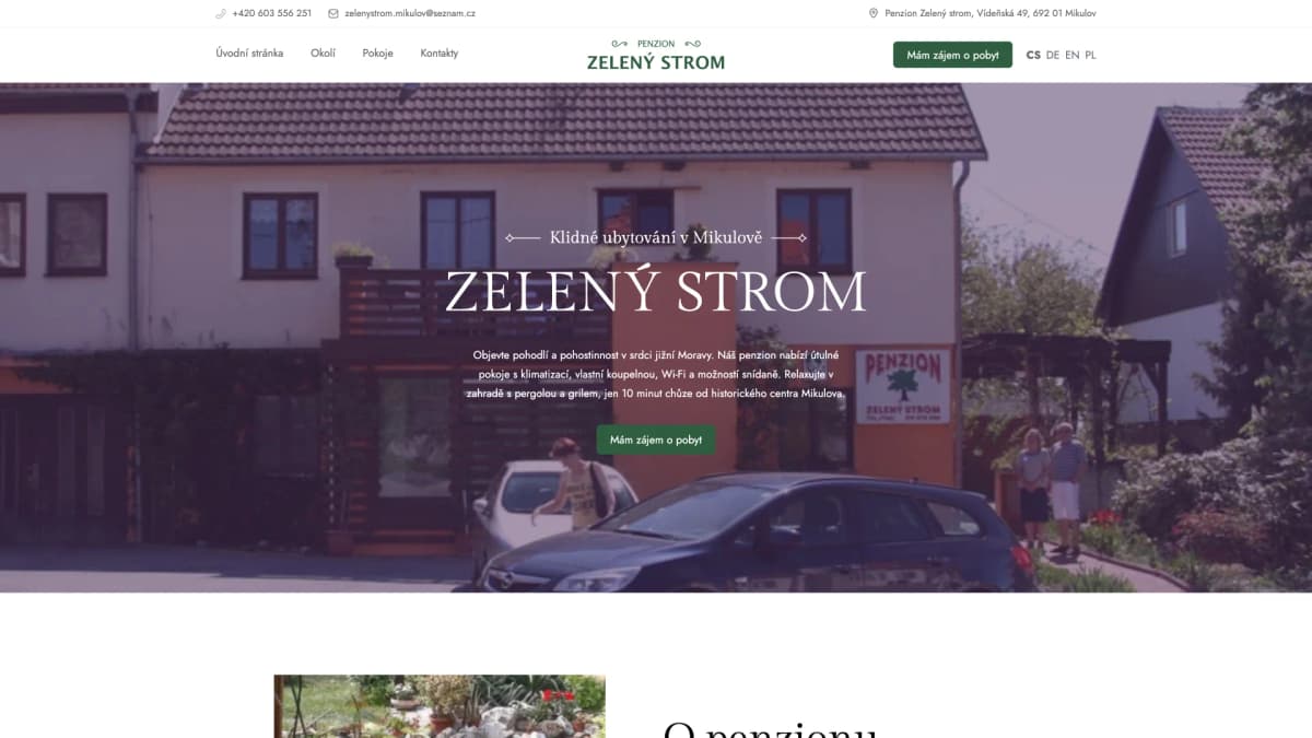 Penzion Zelený strom